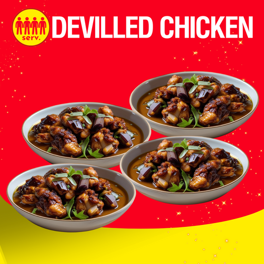 Family-Style Devilled Chicken (Serves 4)